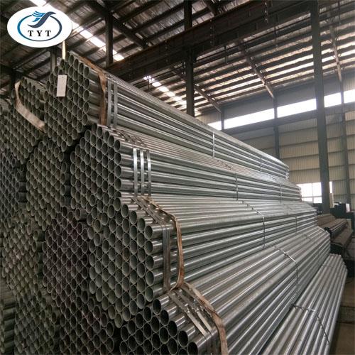 Standard ASTM a500 ta 'tubu ms galvanizzat għall-kostruzzjoni